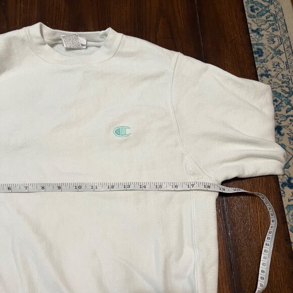 Champion White Spirit Jersey Long Sleeve Reverse Weave Sweatshirt Women's XS - Picture 5 of 6